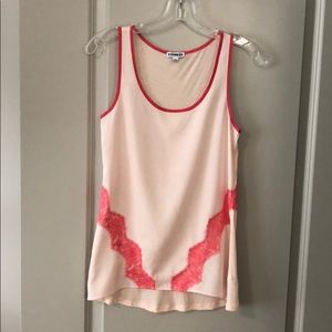 Express lace tank top